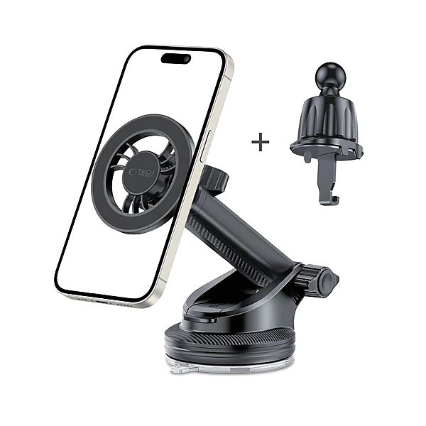 Tech-Protect N56 Magnetic Magsafe Dashboard & Vent Car Mount Black