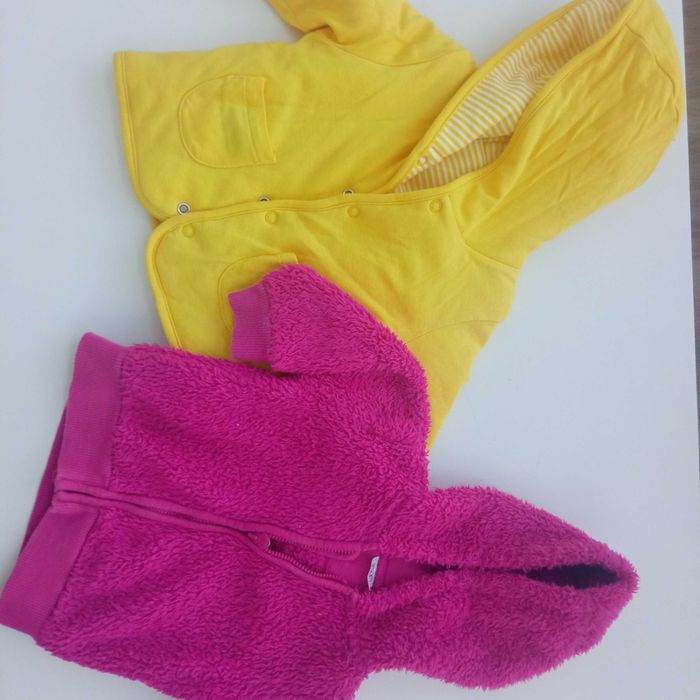 Bluzy dresowe dziewczęce rozmiar 68