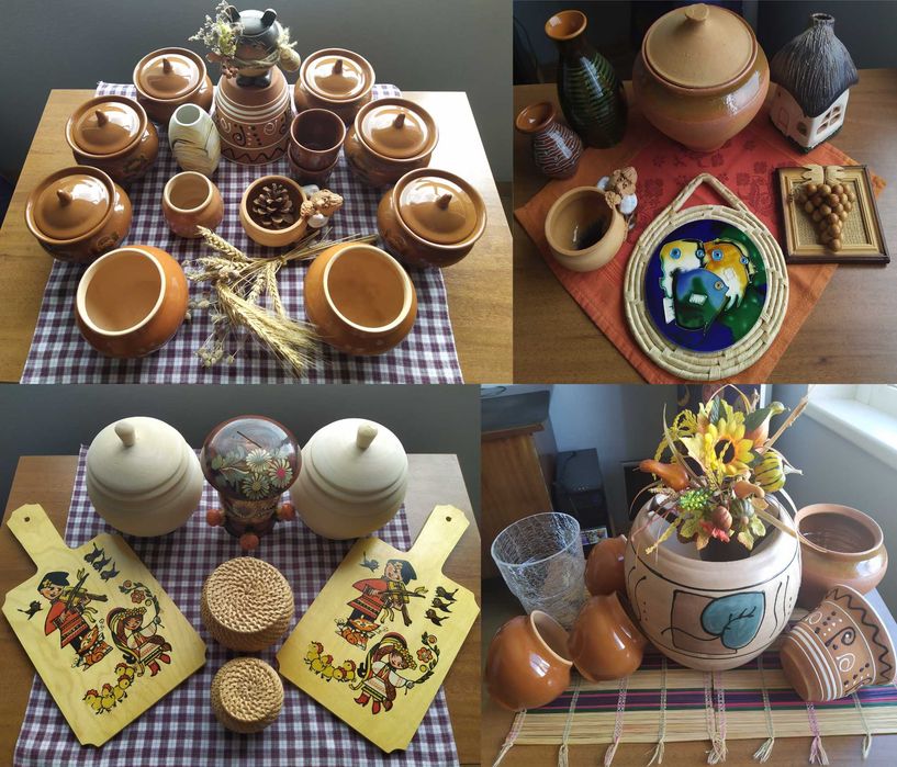 Керамика, вазы, шкатулки, горшки и кашпо для цветов, доски кухонные .