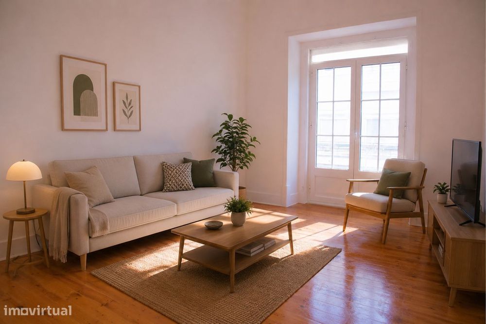 Apartamento T1 com Jardim — Alto de São João, Lisboa
