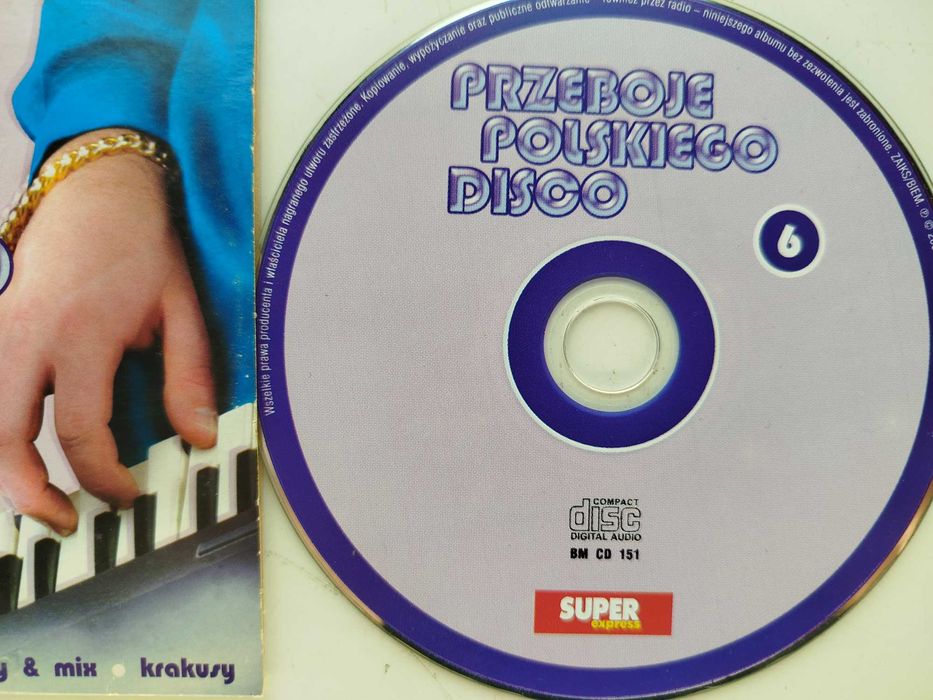 Przeboje Polskiego Disco 6 CD Top One Bahamas Remis Krakusy