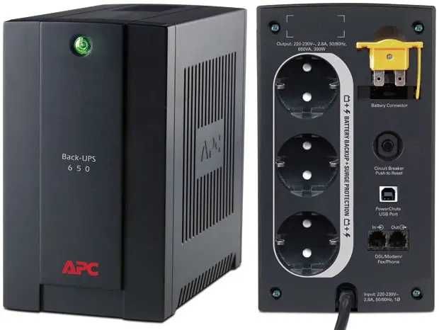 Безперебійне живлення APC Back-UPS 650 UPS