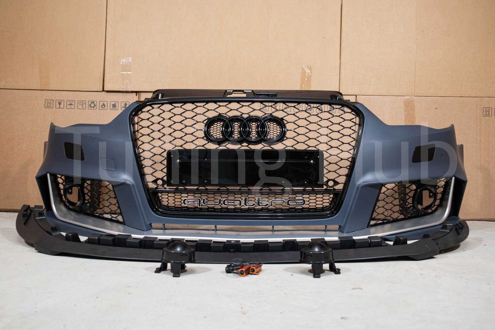 Передній бампер Audi A3 8V (2012-2016) Стиль RS3