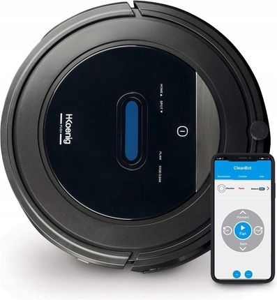 Robot odkurzający z mopowaniem H.Koenig SWRC110 Czarny