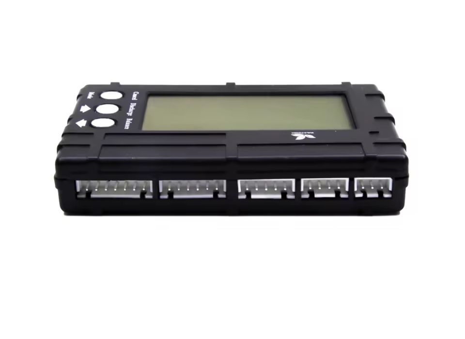 3-в-1 Балансир / Тестер / Розрядник Li-Po 2–6S, Вимірювання напруги,