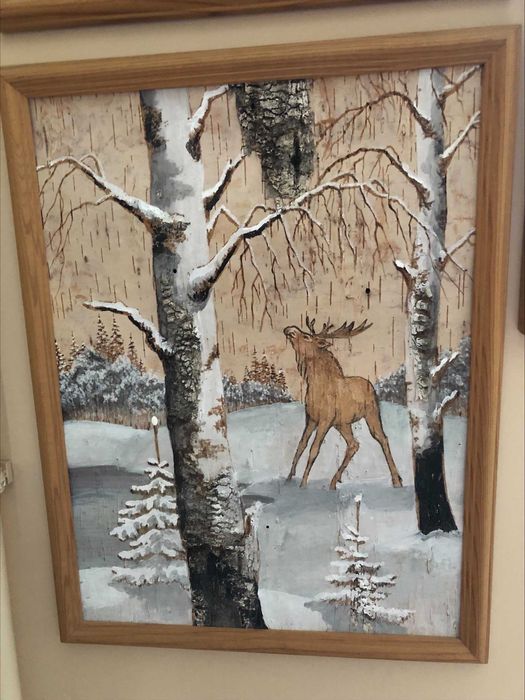 Картина на бересте