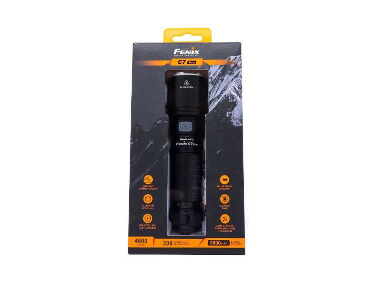 НОВИНКА! Fenix C7 Pro Ліхтар Ручний | ГАРАНТІЯ 5 РОКІВ!