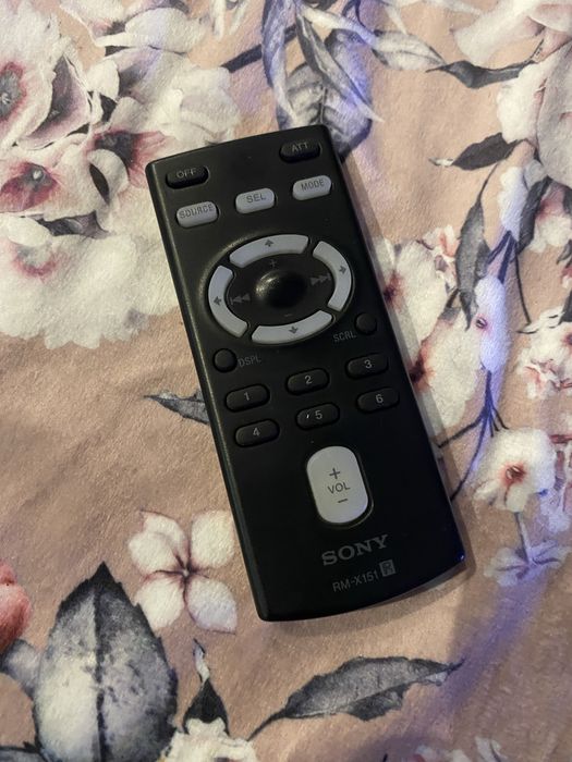 Pilot sony do radia samochodowego