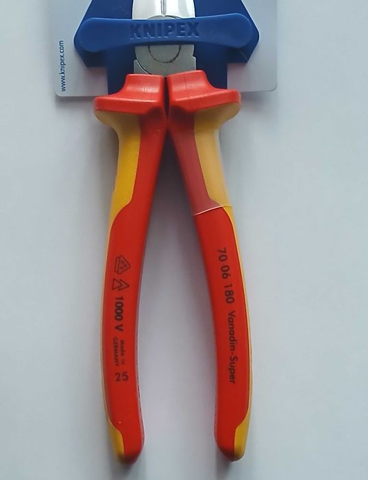 Szczypce tnące boczne Knipex 180* nowe