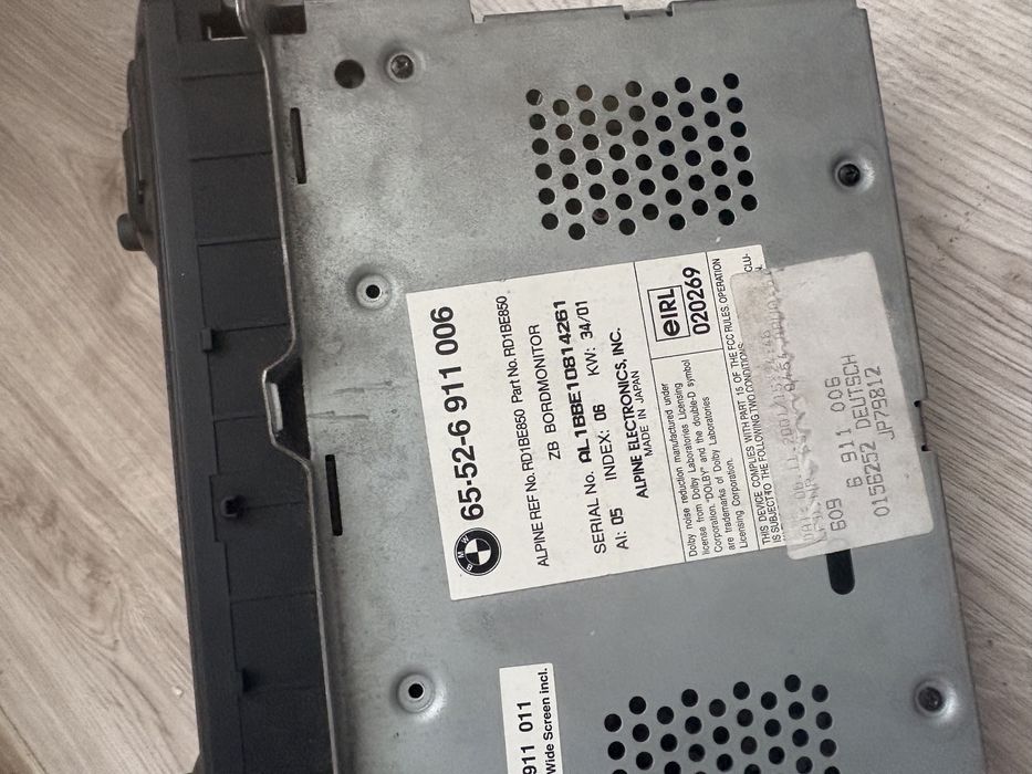 Radio navi bmw e39 e46