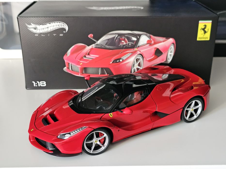 ferrari hot wheels 1:18 - antyki i przedmioty