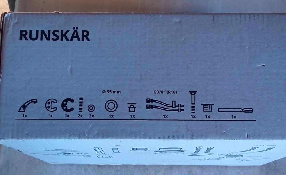 Torneira de lavatório misturadora *Nova*