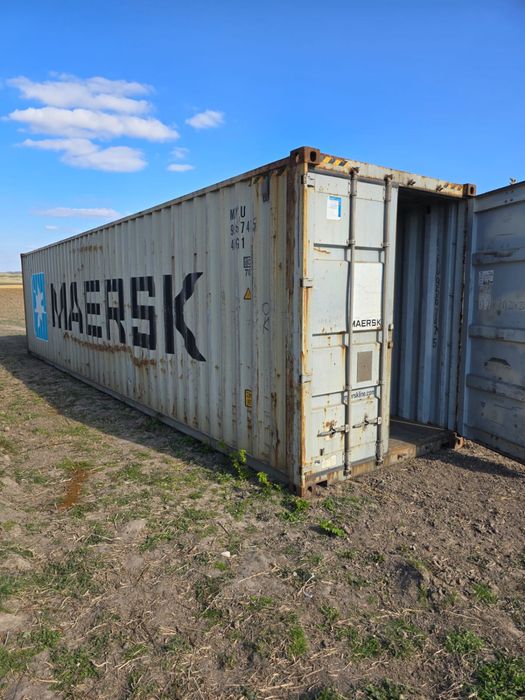 Kontener morski 40 stopowy, 12 m, wys. 2,9 m transport