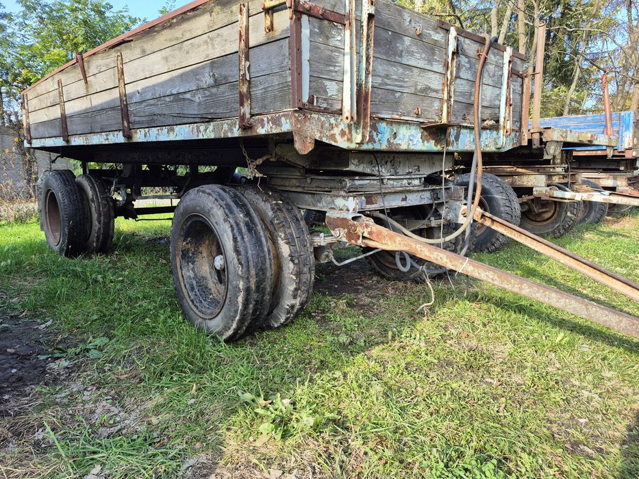 Przyczepa rolnicza czeska bss p73 Brandys 7 ton panav okazja