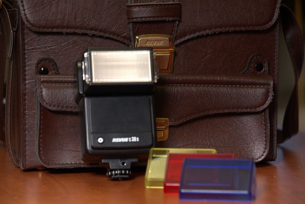 Zestaw Revue Argus CR-1 M42, Obiektywy oraz Akcesoria