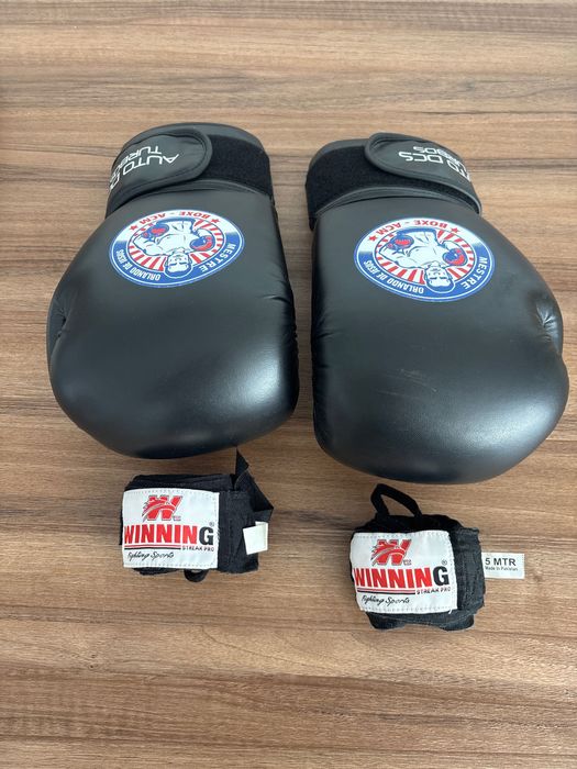 Luvas boxe 16oz - como novas!