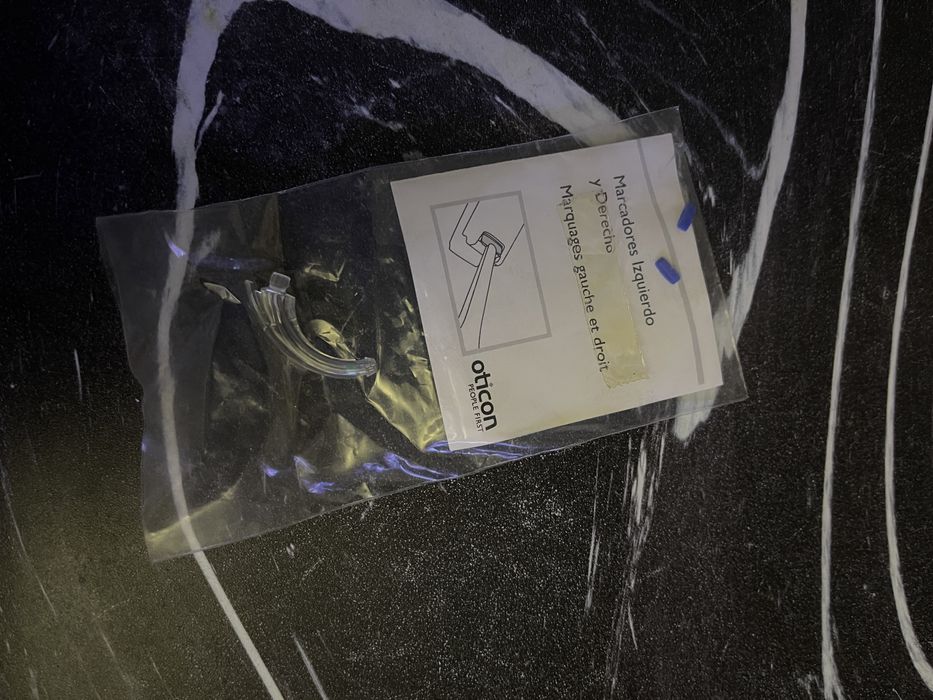 Rożek do aparatów słuchowych Oticon. Nowy