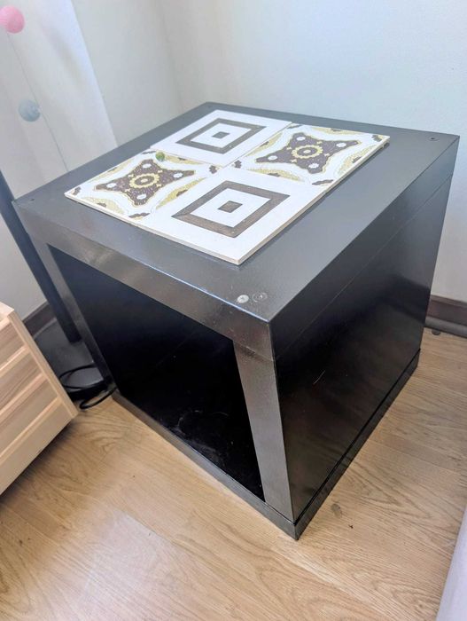 Handmade Table with Portuguese Tiles – One of a Kind.