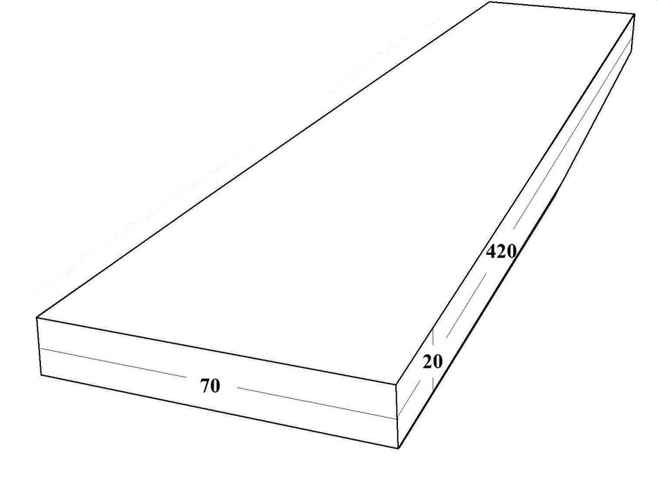 Taco 420x70x20mm