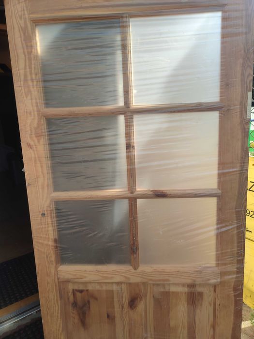 Drzwi drewniane RADEX, nowe, prawe, 90 cm