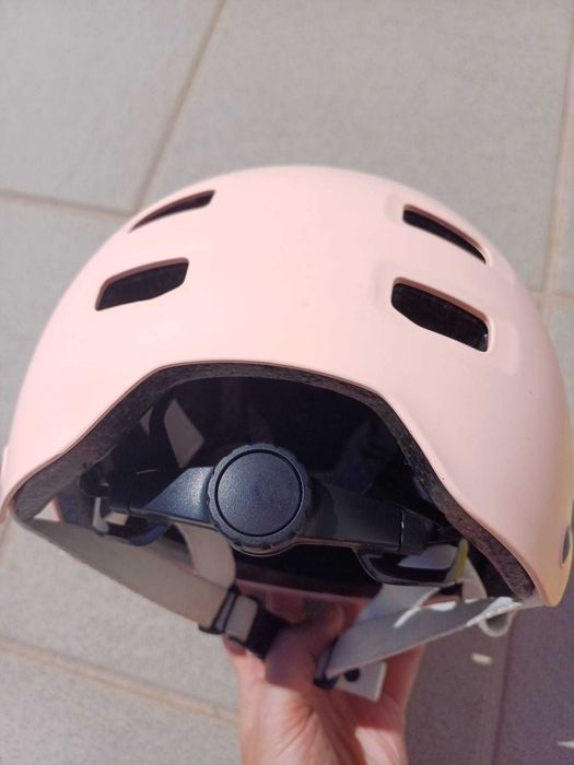 Capacete Oxelo MF500 Rosa – Menina