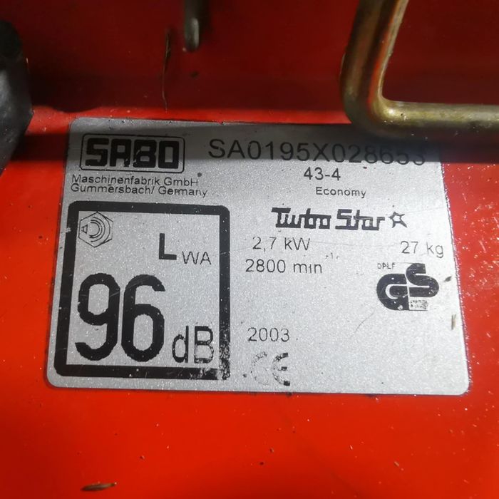 Kosiarka sabo obudowa aluminiowa