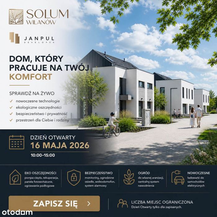 1A - ZAWADY/ salon 6 m wysokości/ działka 600 m2/ klucze latem '26