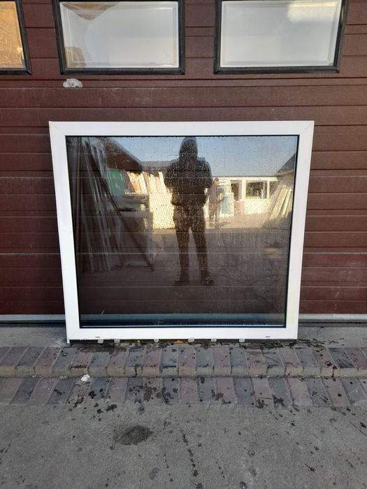 Okno fix witryna pcv 150x135 plastikowe okna Wschowa DOWÓZ CAŁY KRAJ