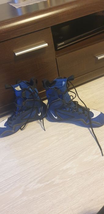 Buty bokserskie nike Hyperko 2 niebieskie