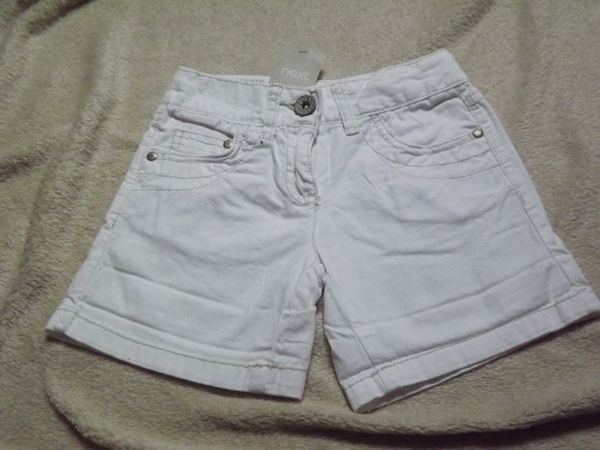 NEXT KRÓTKIE SPODENKI szorty jeans nowe NA 6 L R 116