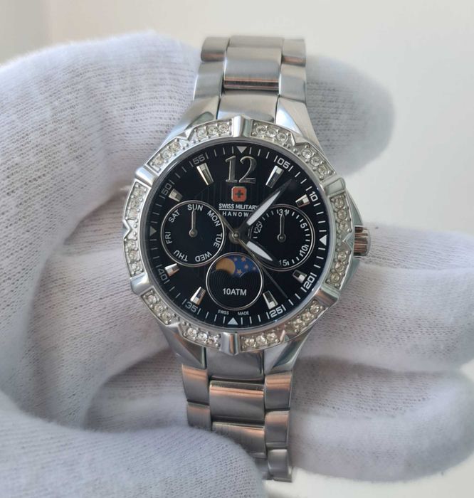 Жіночий годинник JBW JB-6210 Diamond 38mm Chronograph