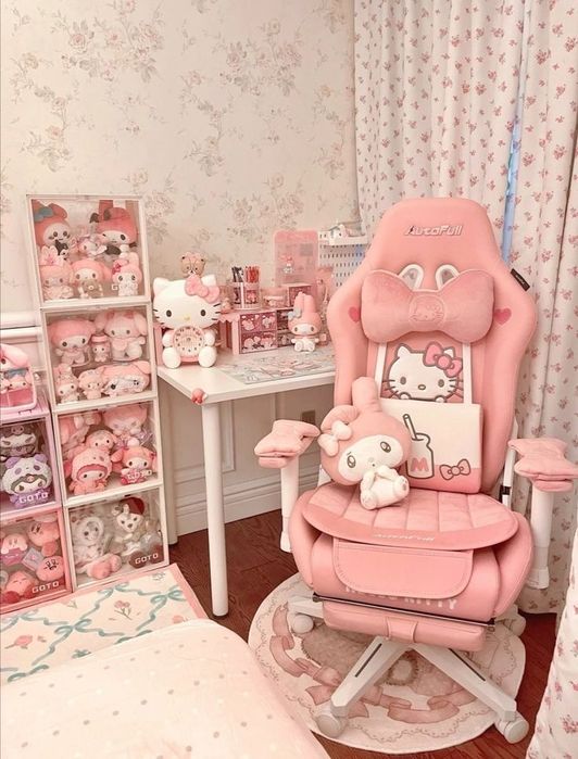 Krzesło gamingowe Hello Kitty x AutoFull