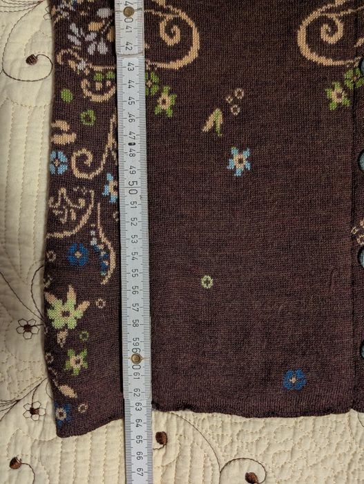 Sweter kardigan IVKO 40 wełna merino