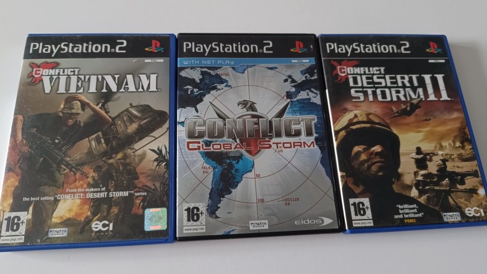 Seria gier Conflict / Vietnam, Desert Storm II, Global Storm / Vietna