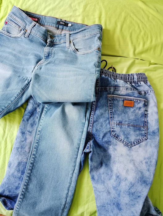 BIG STAR spodnie + krótkie spodenki JEANS