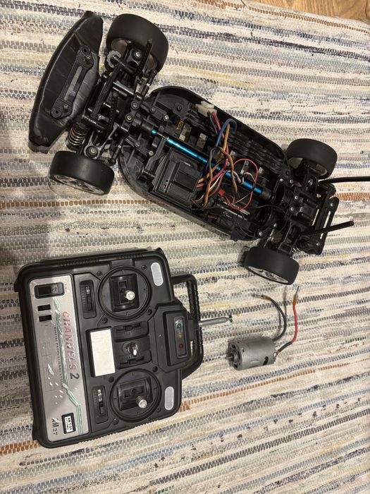 Tamiya tt01 plus silnik i aparatura