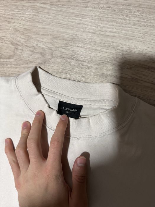 Футболка оверсайз balenciaga оригинал
