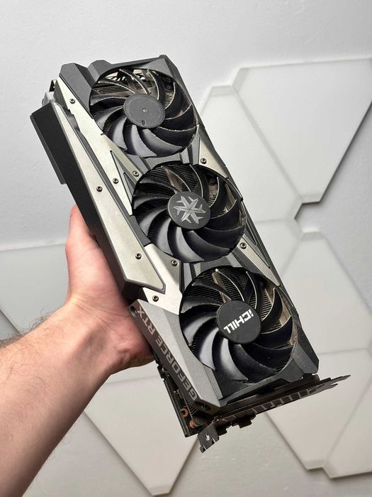 Відеокарта Inno3D iChill RTX 3060 Ti 8GB GDDR6 256bit KLAVAcomp