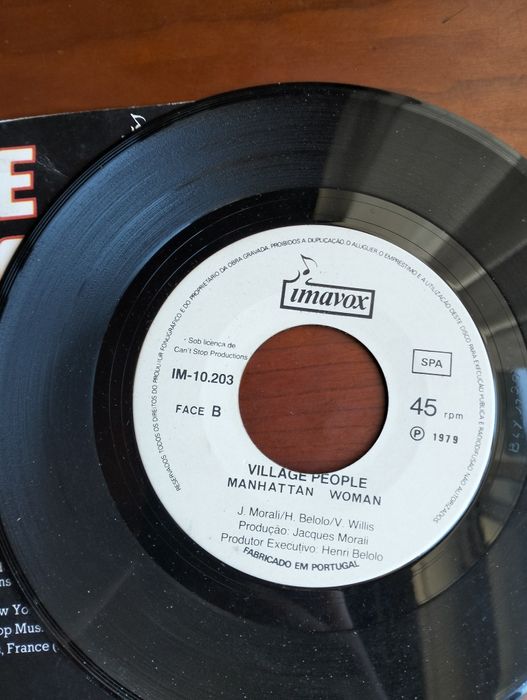 Disco de vinil single Village People (In The Navy)