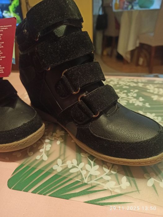 Damskie buty na koturnie rozmiar 38