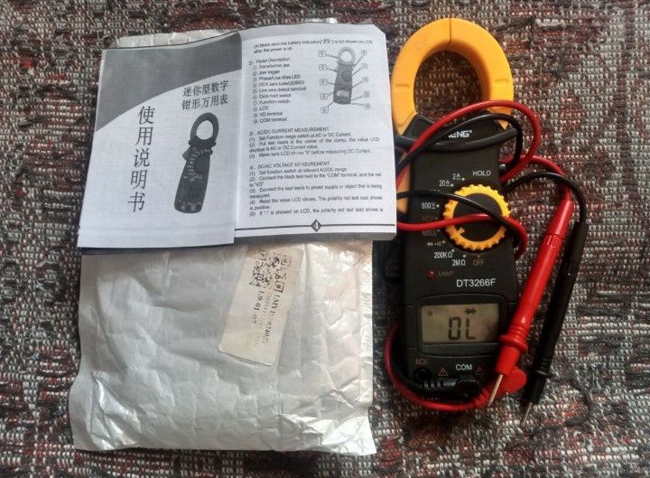 Тестер DT 3266F справний