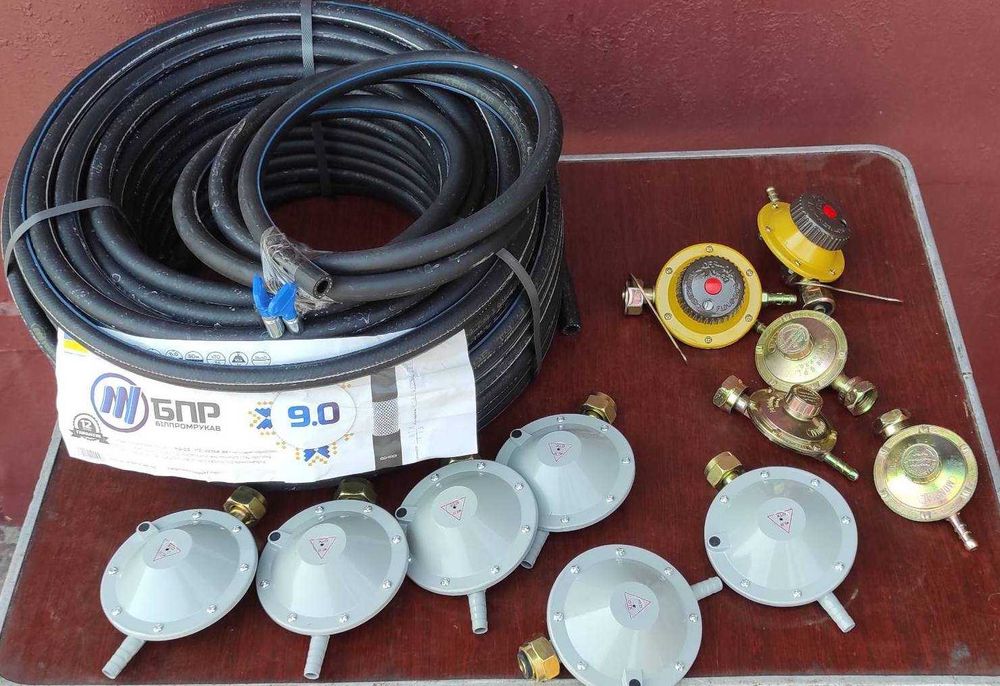 Настольная газовая плита-таганок Мрия 3 конфорки нержавейка + стекло