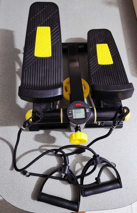 Mini Stepper com LCD e Elásticos como Nova muito Robusta 5.400 Kg
