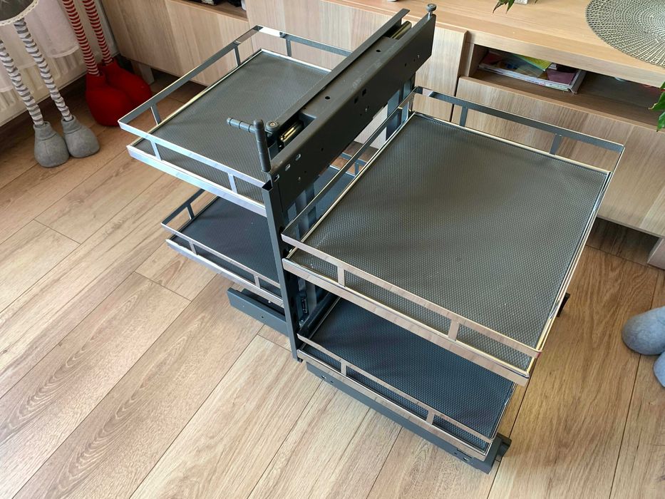 Kosz wysuwny Magic Corner MovixPro GTV do szafki z frontem 500 mm