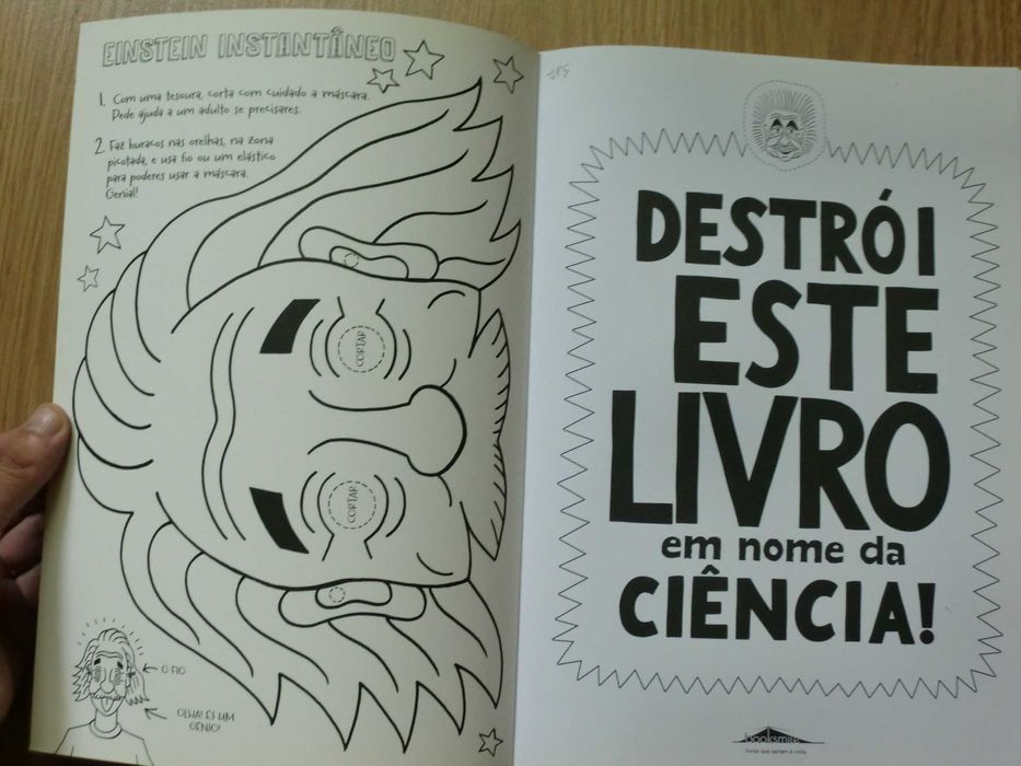 Destrói este livro em nome da ciência de Mike Barfield