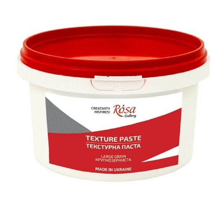 Pasta strukturalna gruboziarnista 280ml Rosa plastikowe,