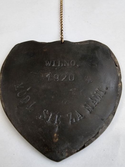 Blacha  ryngraf Wilno 1920 rok
