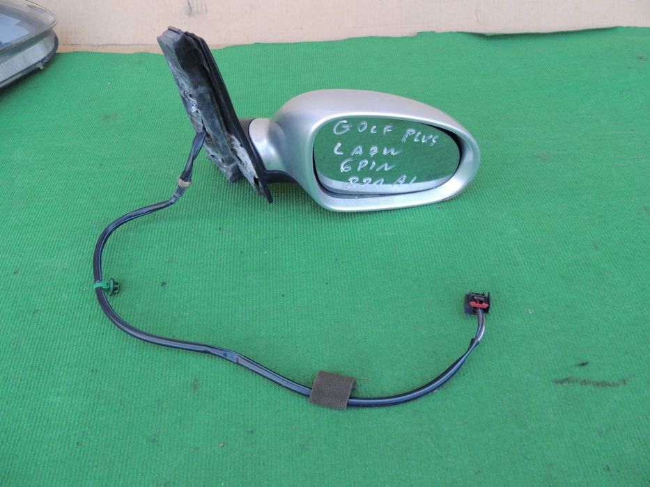 Lusterko prawe europejskie Volkswagen Golf 5 V 6 VI PLUS 03-12 LA7W 03 04 05 06 07 08 09 10 11 12