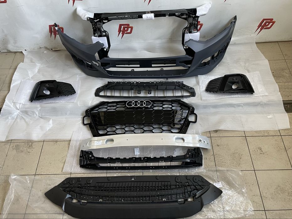 Бампер передній Audi A5 B9 8W рестайлінг s-line 2021-