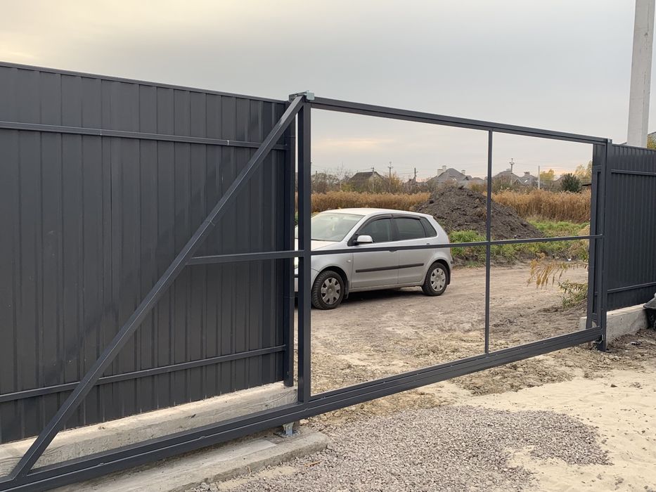 Забори ворота +калітки Монтаж Вишгород !!!